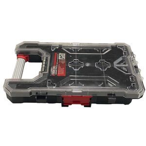 Ironton Portable Storage Case with 6 Compartments — 14 1/4in.W x 9in.D x 2
